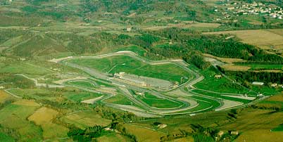 View of the Mugello Circuit